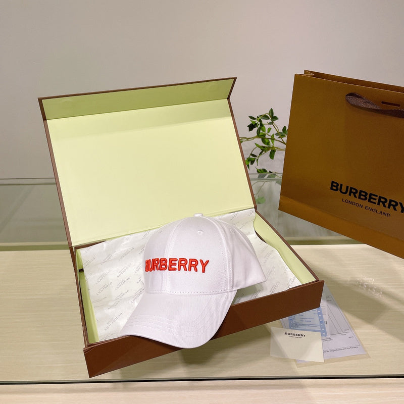 Full view of Burberry unisex cap