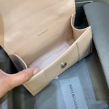 Refined Faux Leather Handbag - Sleek Minimalist Lines | Women's Luxury Handbag #572 - alternate angle view (image 8) of designer-inspired handbag