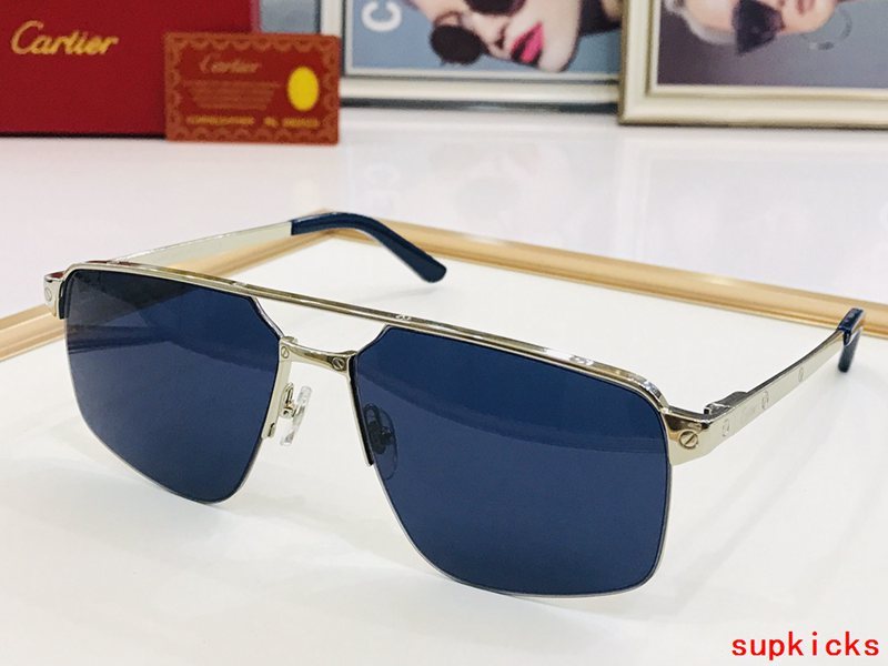 Full view of Cartier unisex sunglasses