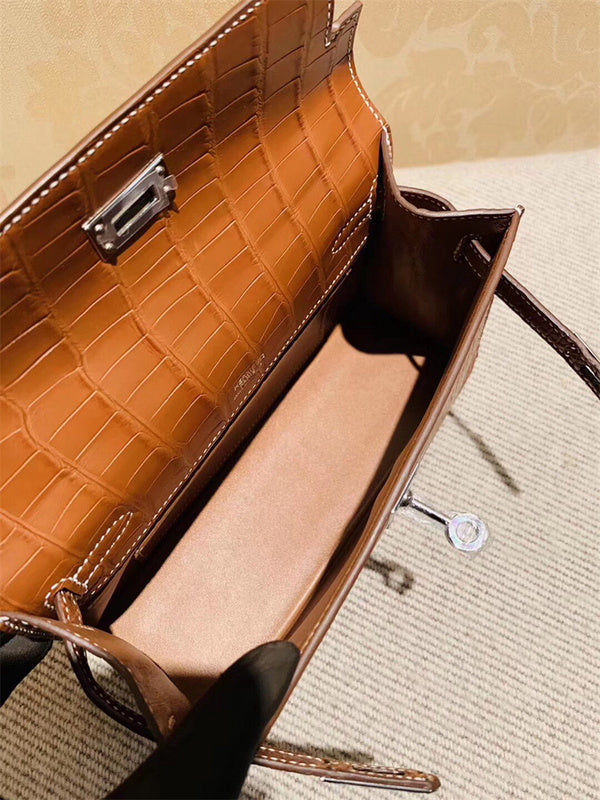 Interior view of refined premium bag