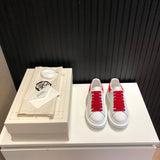 Alexander McQueen stone beige luxury sneakers view 17 classic court silhouette