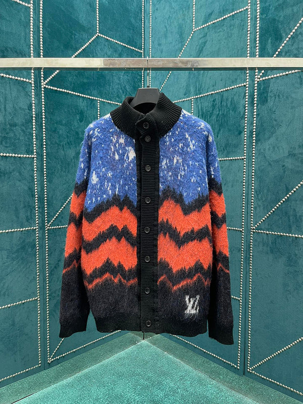 Back view of Louis Vuitton luxury clothing with streetwear-inspired cut