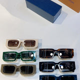 Lifestyle view of Louis Vuitton unisex sunglasses