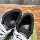 Gucci tonal black luxury sneakers view 4 padded collar comfort