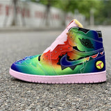 Nike Men's & Women's Premium Low-Top Trainers — Style 037 back view