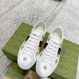 Gucci tonal black luxury sneakers view 7 classic court silhouette