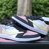 Side profile of Nike classic monochrome sneakers everyday casual design