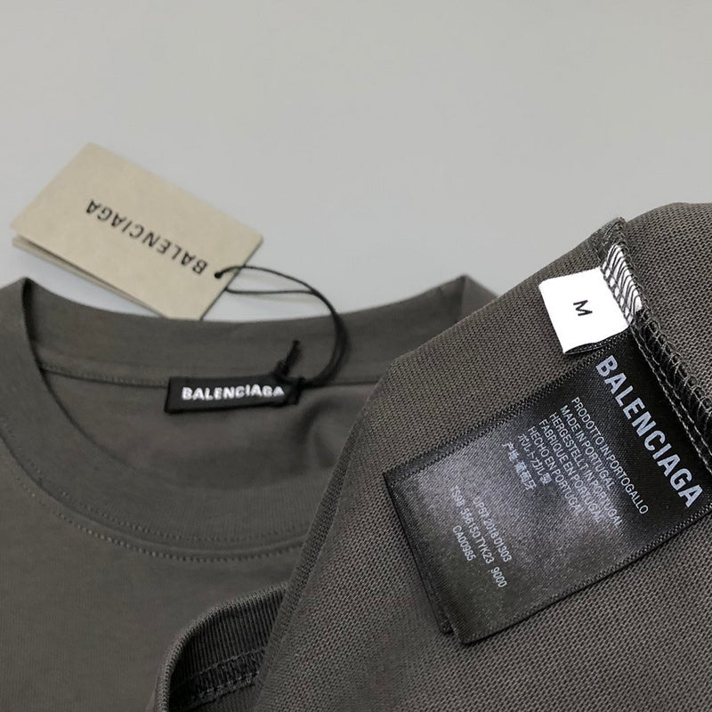 Close-up of Balenciaga designer clothing craftsmanship