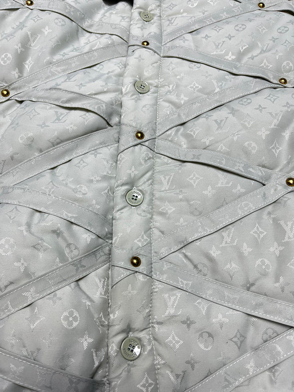Full styled look of Louis Vuitton luxury clothing with contemporary cut