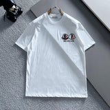 Front view of Moncler luxury clothing with tailored silhouette