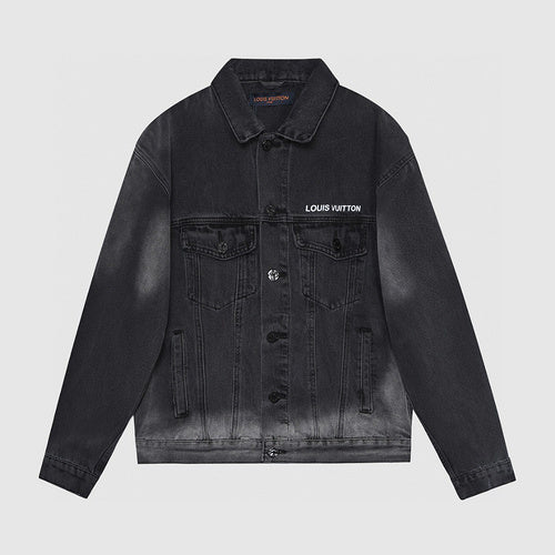 Full styled look of Louis Vuitton luxury clothing with relaxed-fit cut