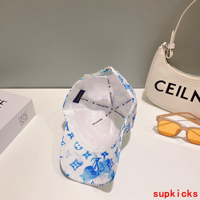 Side view of Louis Vuitton unisex cap