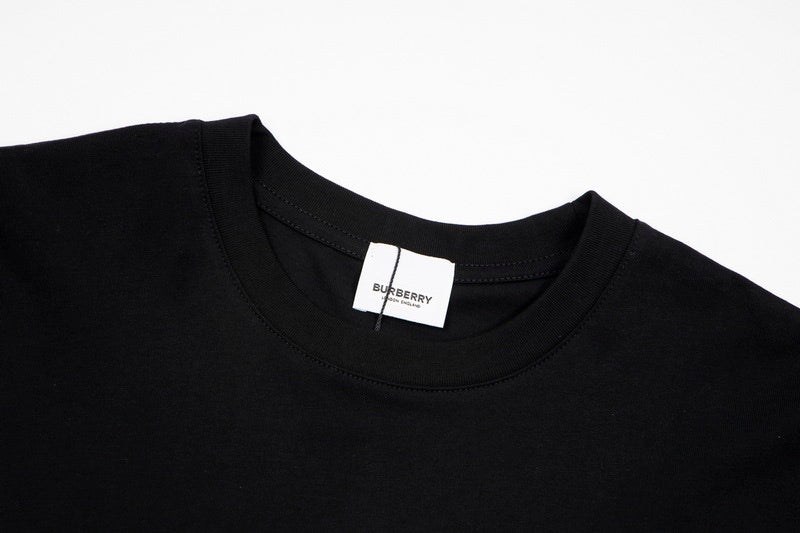 Burberry t-shirt close-up — premium authentic designer style