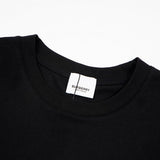 Close-up of Burberry t-shirt craftsmanship