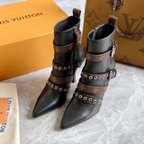 Close-up detail view of Louis Vuitton luxury piece style No.029