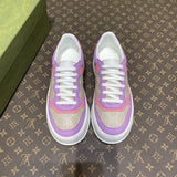 Gucci tonal black luxury sneakers view 11 bold athletic profile