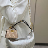 Ziva's Charm handbag – lifestyle view (16.5cm*14cm*5cm)