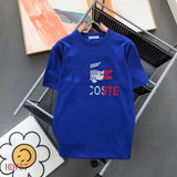 Full styled look of Lacoste luxury clothing with tailored silhouette
