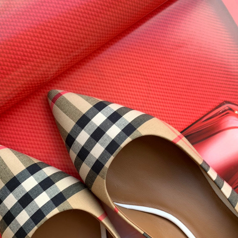 Sophisticated Faux Leather Shoes - Smooth Faux-Leather Finish | Women's Statement Footwear #1514 - styled full view (image 7) of designer-inspired shoes