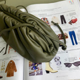 Structured Faux Leather Handbag - Chic Everyday Appeal | Women's Luxury Handbag #1737 - styled full view (image 7) of designer-inspired handbag