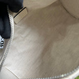 Back view of classic premium women's handbag – women's luxury accessory