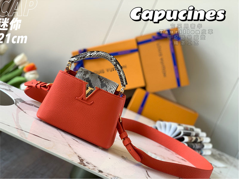 Side profile of sleek refined women's handbag – women's premium purse