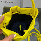 Contemporary Faux Leather Handbag - Statement Silhouette | Women's Premium Handbag #594 - styled full view (image 7) of designer-inspired handbag