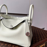 graceful top-handle bag styled with outfit 30