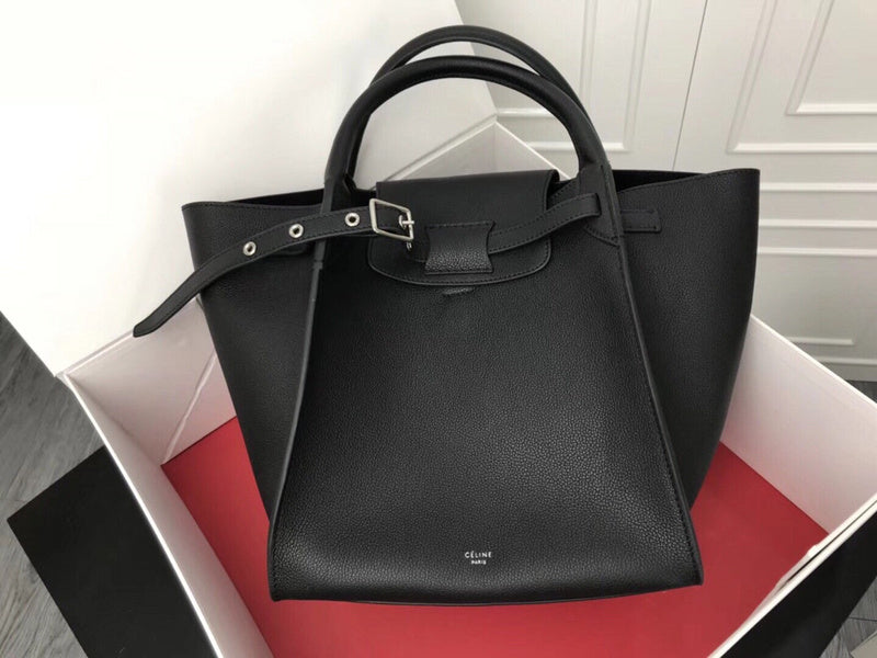 Front view of modern statement women's handbag – women's designer-style accessory