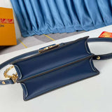Back view of modern elevated women's handbag – women's premium purse