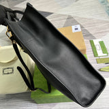 Front view of sleek classic women's handbag – women's premium purse