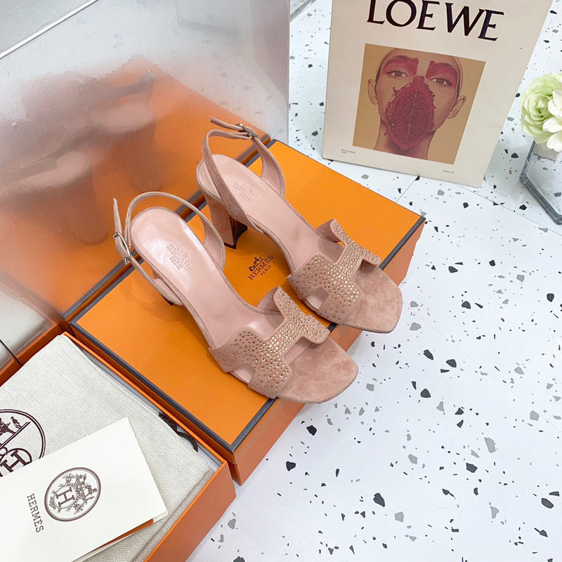 Hermes sandals Style 141 - side profile detail