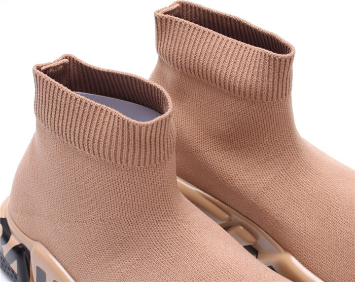 Balenciaga Chocolate Brown Ankle Strap Heels - Close-Up Texture View