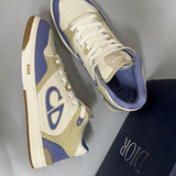 Dior Chocolate Brown Low-Top Sneakers - Lifestyle Styling Shot