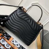 Back view of elevated refined women's handbag – women's premium purse
