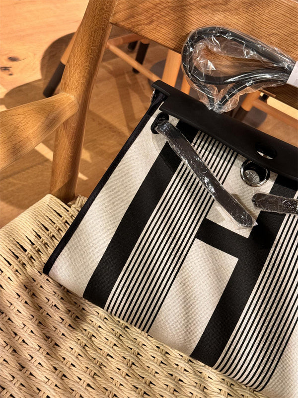 Close-up detail of timeless bag design