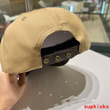 Close-up detail view of Louis Vuitton unisex cap