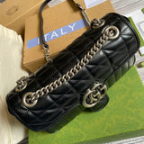Close-up detail of polished signature women's handbag – women's luxury accessory