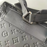 Top view of refined signature women's handbag – women's designer-style accessory
