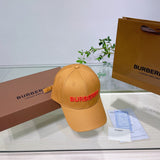 Front view of Burberry unisex cap