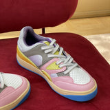 Gucci stone beige luxury sneakers view 5 premium leather build