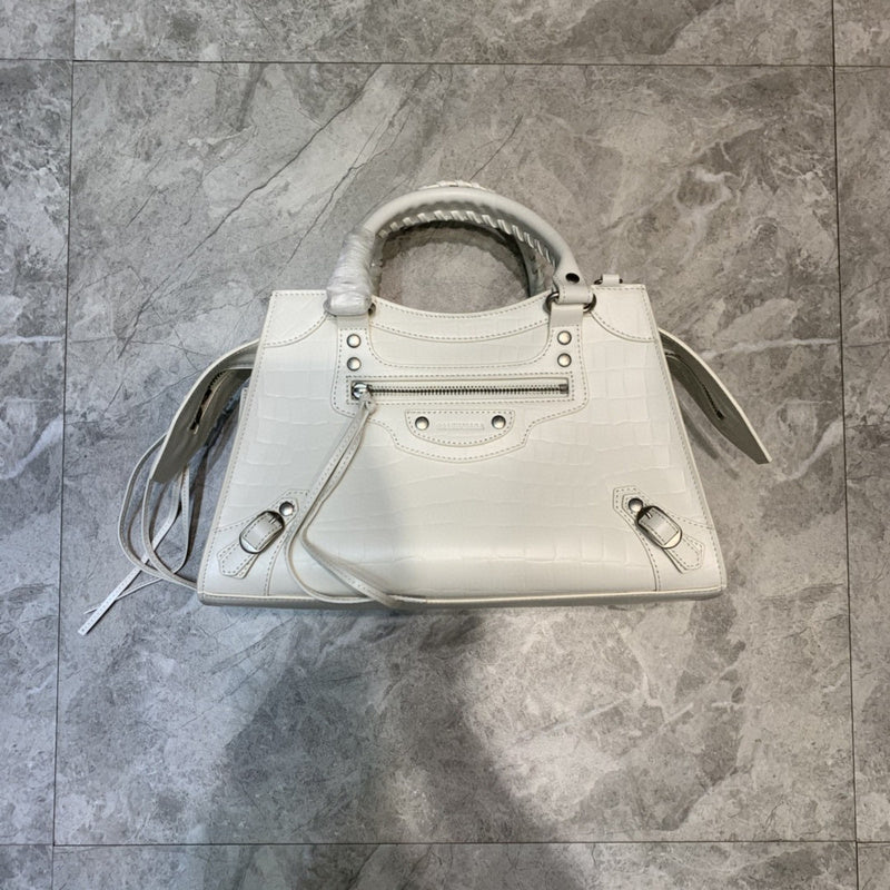 Effortless Vegan Leather Handbag - Statement Silhouette | Women's Fashion Handbag #684 - close-up detail shot (image 3) of designer-inspired handbag