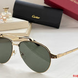Full view of Cartier unisex sunglasses