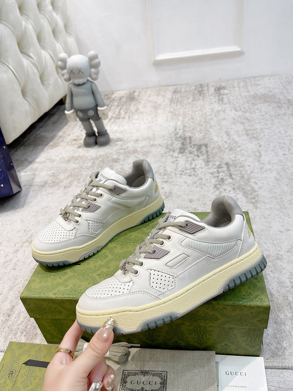 Gucci classic monochrome luxury sneakers view 8 low-top design