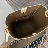Handle and strap detail of classic modern women's handbag – women's luxury accessory