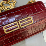 Chic Premium PU Leather Handbag - Everyday Elegance | Women's Everyday Carry Handbag #413 - interior view (image 6) of designer-inspired handbag