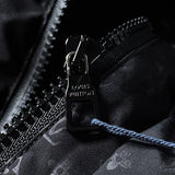 Flat lay presentation of Louis Vuitton luxury clothing with everyday silhouette