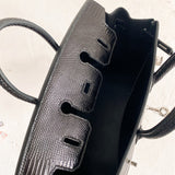 Close-up detail of graceful bag design