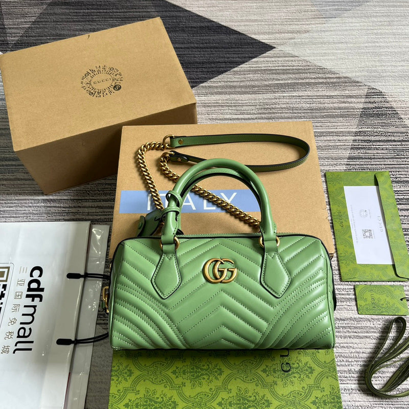 Front view of refined elevated women's handbag – women's luxury handbag