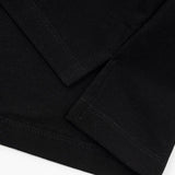 Back view of Polo cotton polo shirt with monogram-inspired silhouette